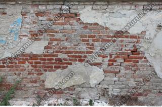 wall brick plastered